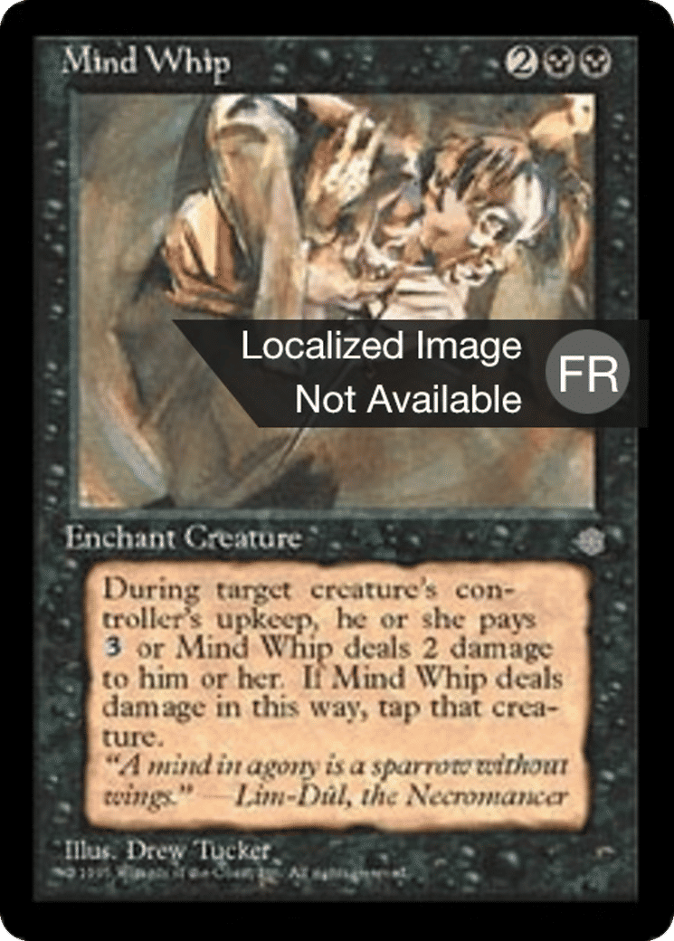 Fouet mental — Ice Age — Magic: The Gathering
