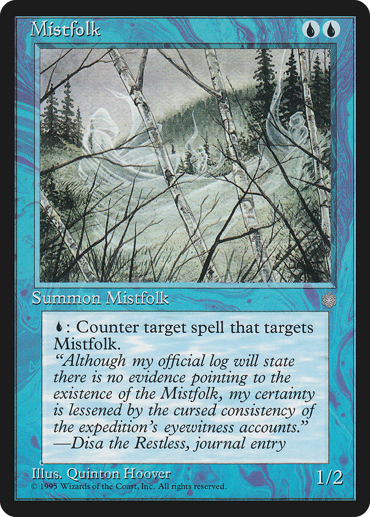 Mistfolk — Ice Age — Magic: The Gathering