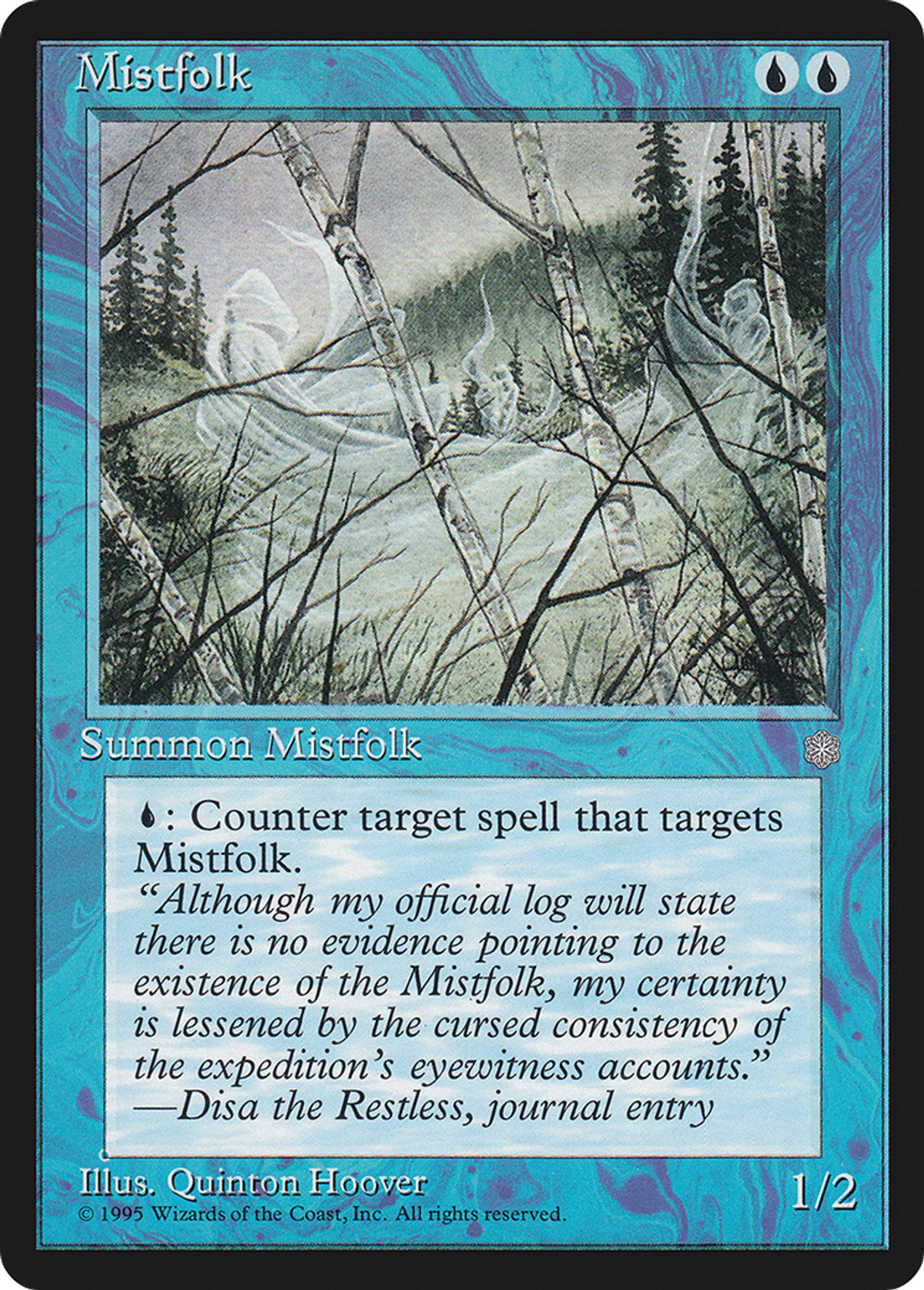 Mistfolk — Ice Age — Magic: The Gathering