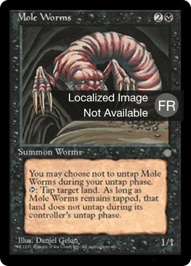 Vers fouisseurs — Ice Age — Magic: The Gathering