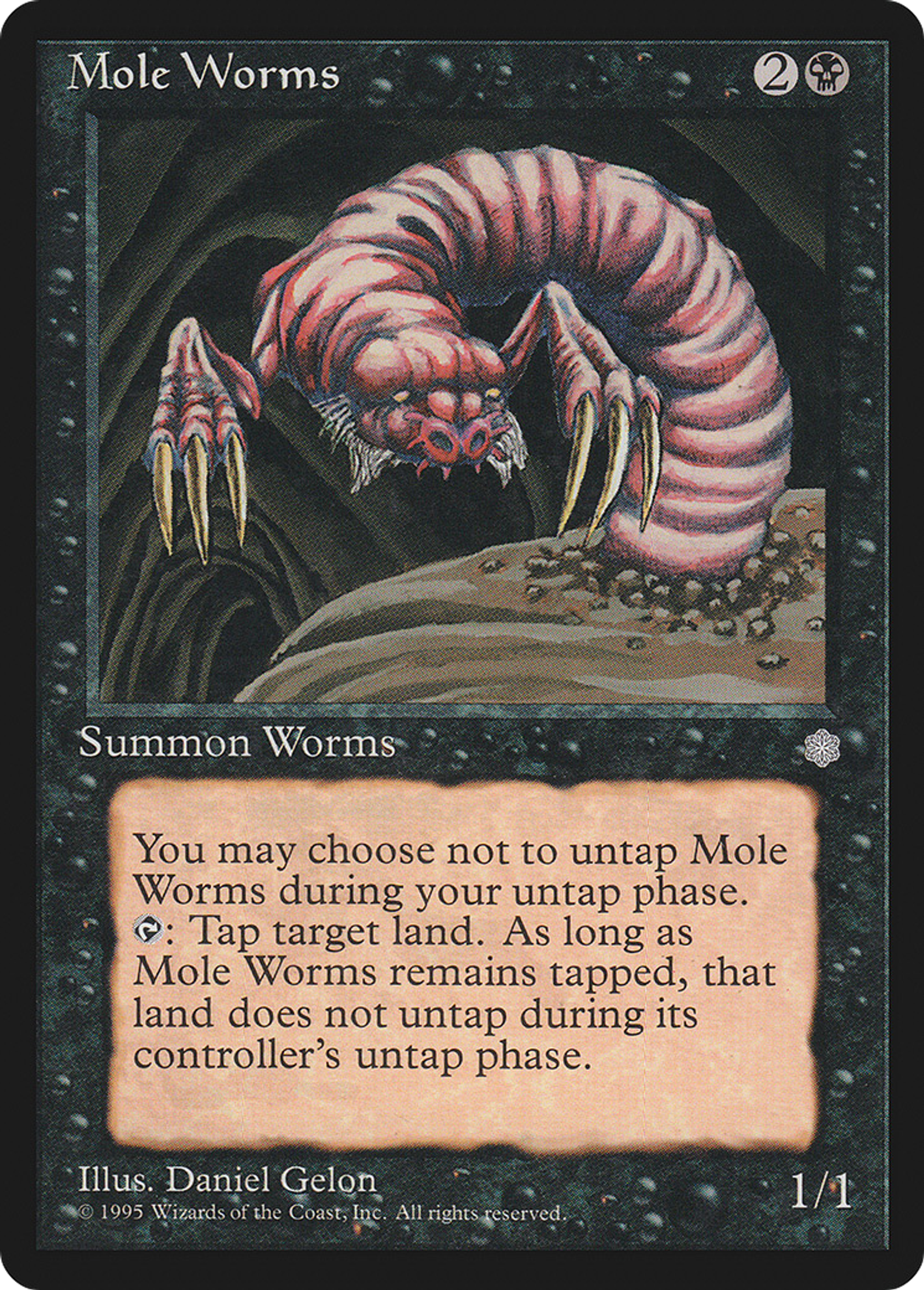 Vers fouisseurs — Ice Age — Magic: The Gathering