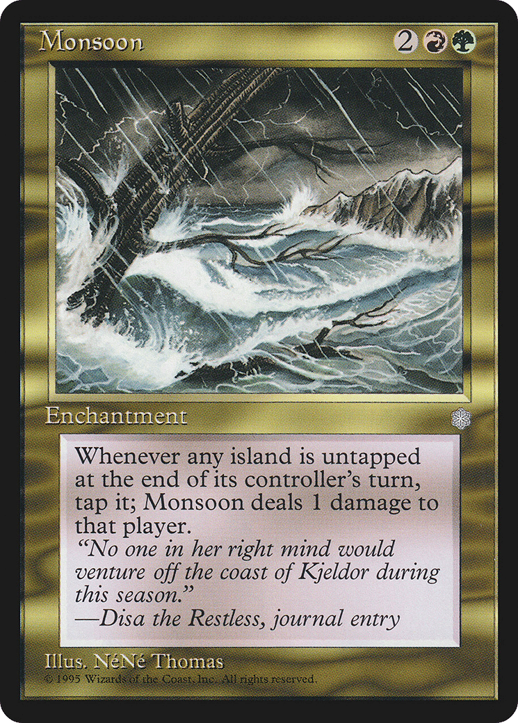 Monsoon — Ice Age — Magic: The Gathering