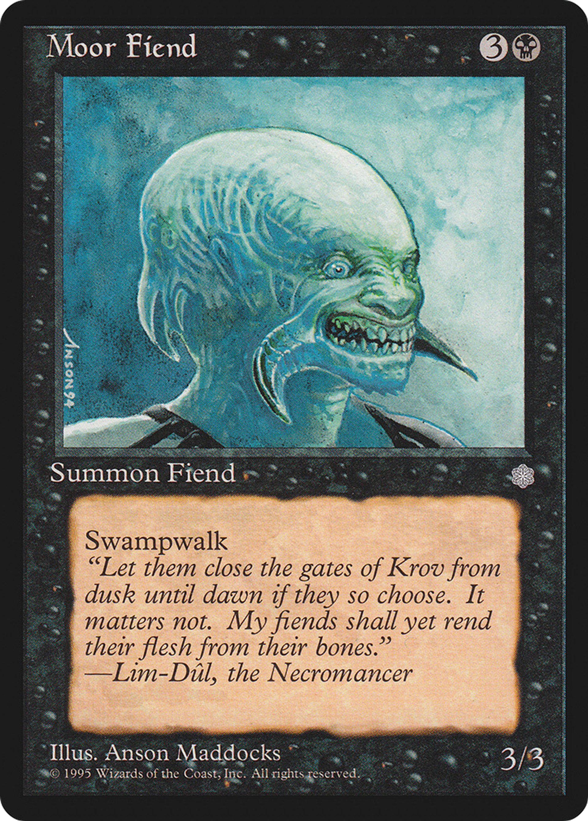Moor Fiend — Ice Age — Magic: The Gathering