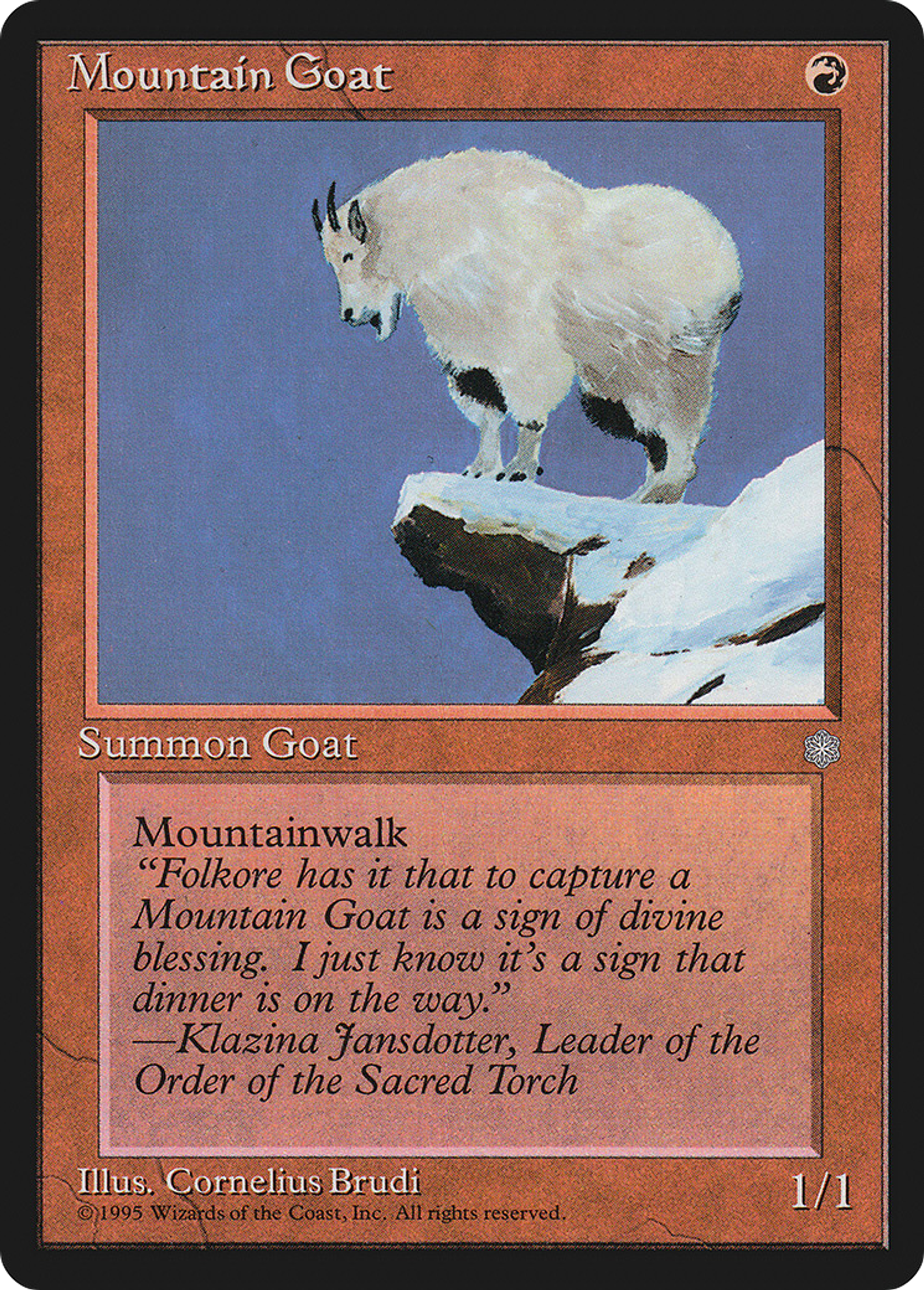 Bouquetin — Ice Age — Magic: The Gathering