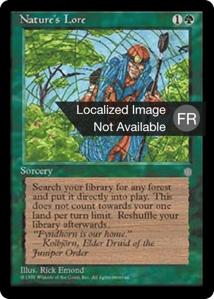 Sapience naturaliste — Ice Age — Magic: The Gathering
