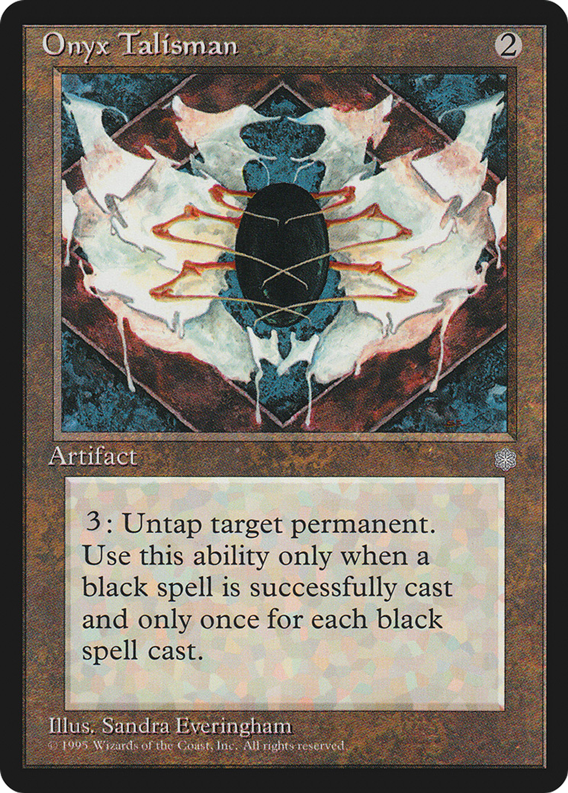 Onyx Talisman — Ice Age — Magic: The Gathering