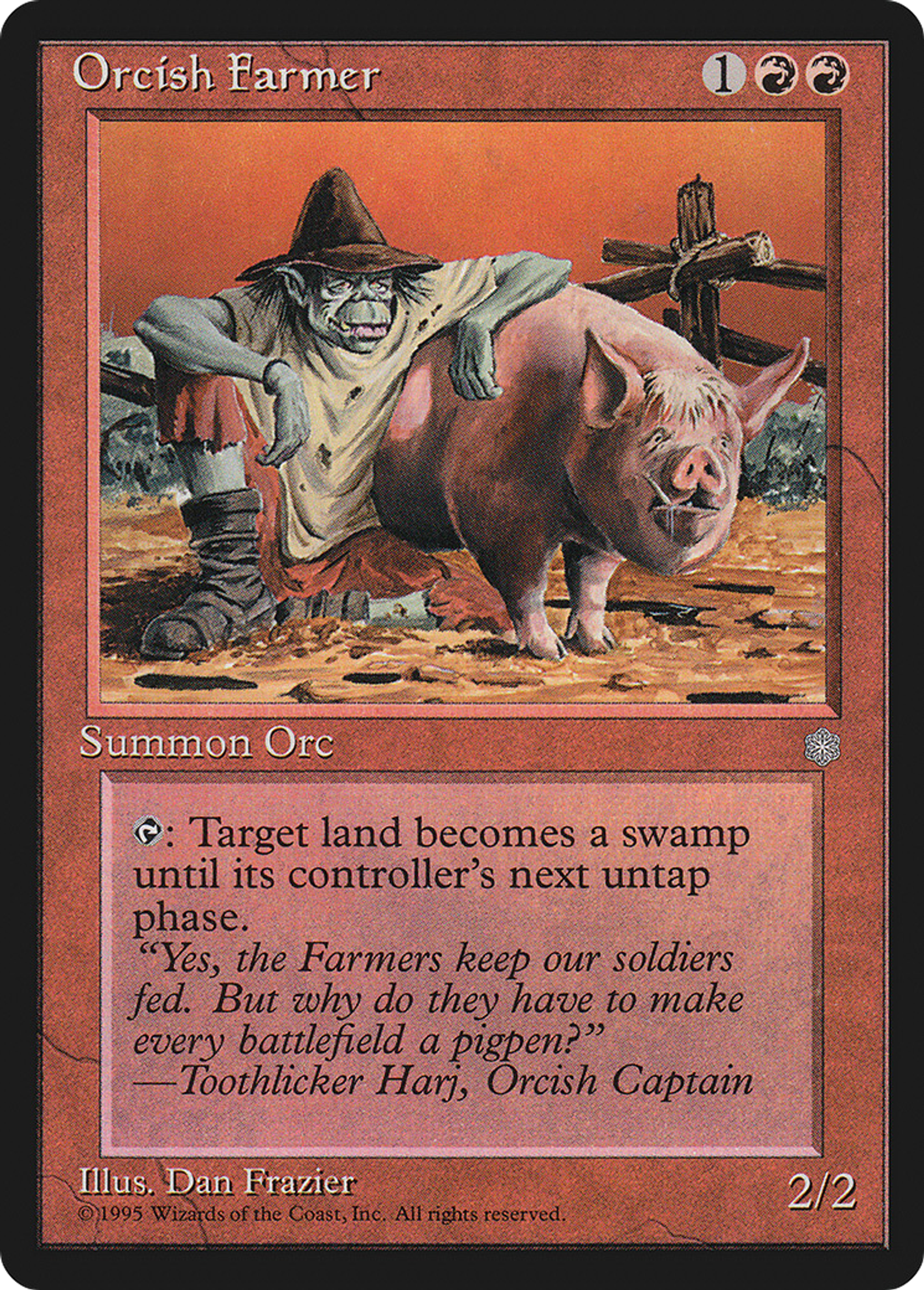 Orcish Farmer — Ice Age — Magic: The Gathering