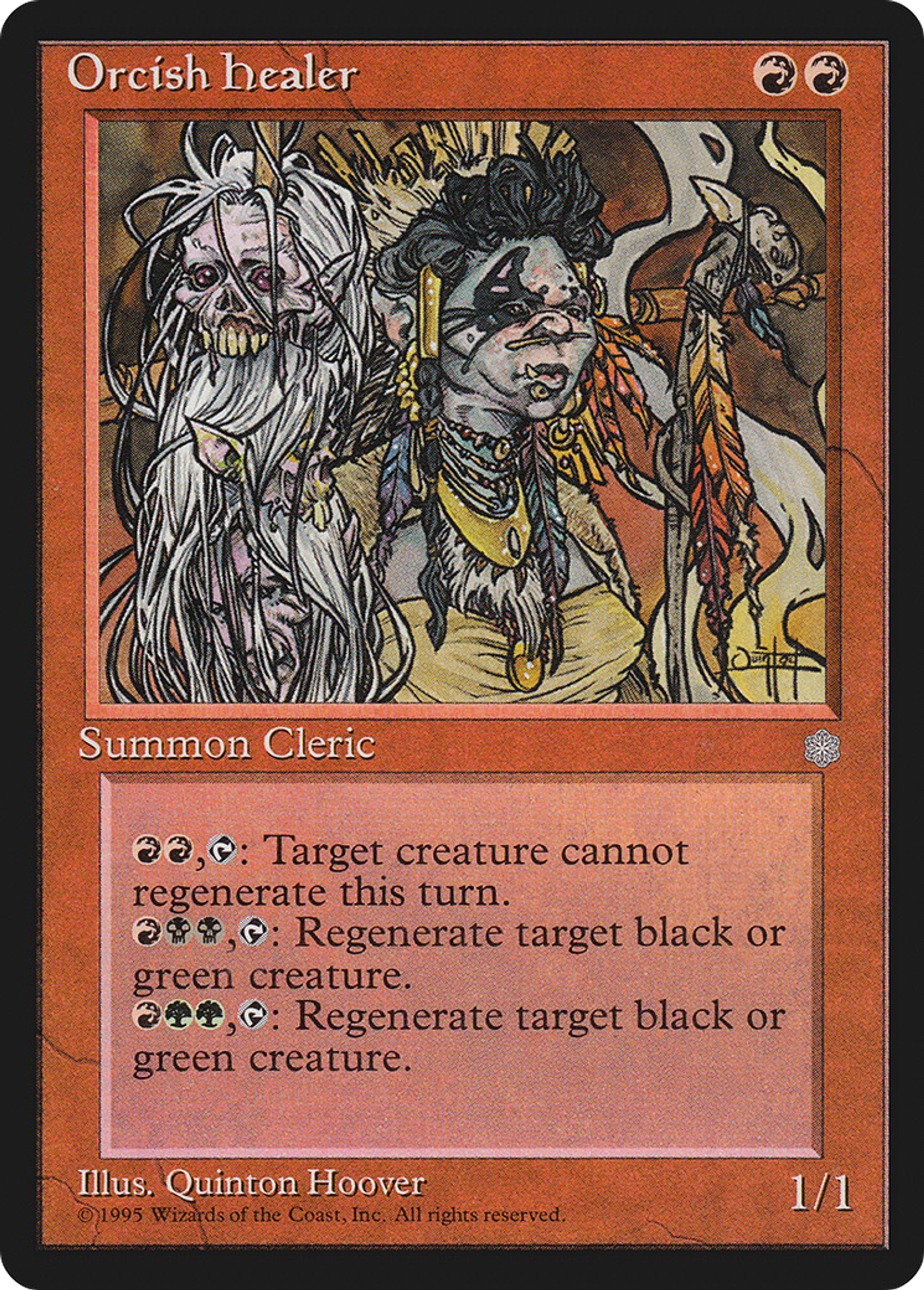 Orcish Healer — Ice Age — Magic: The Gathering