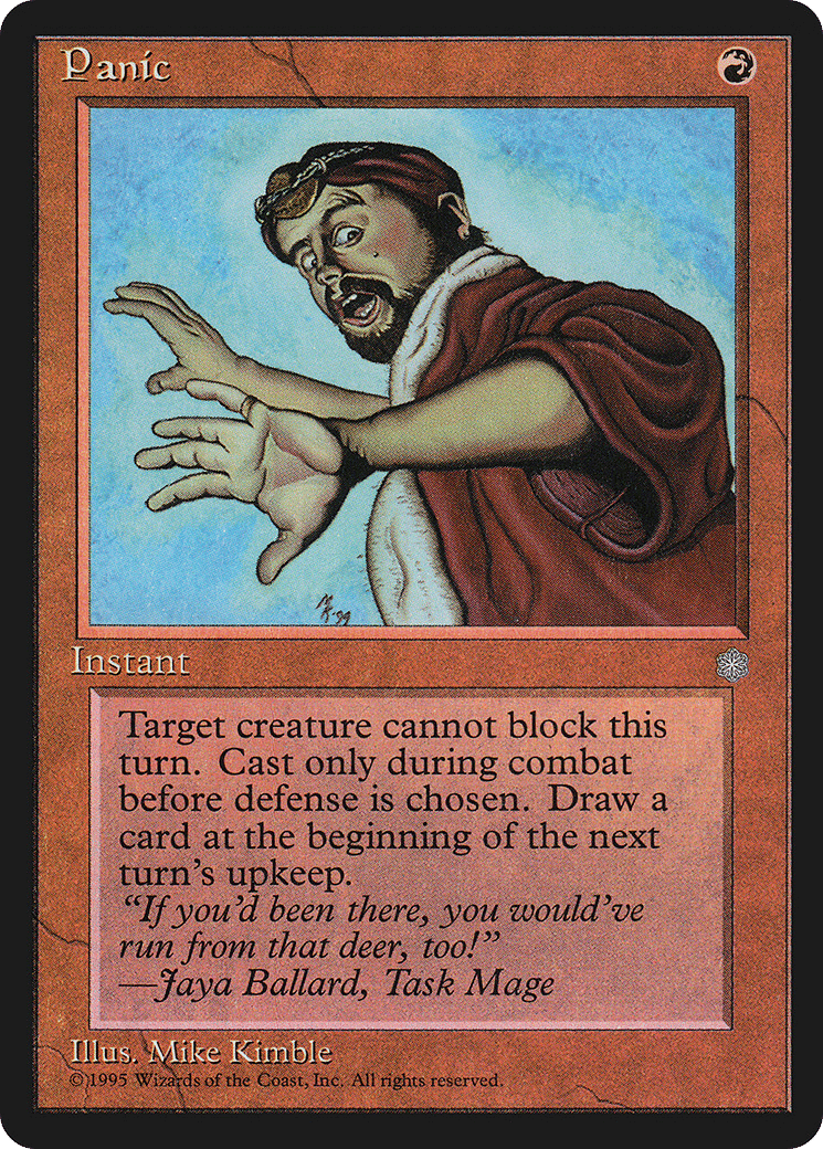 Panic — Ice Age — Magic: The Gathering
