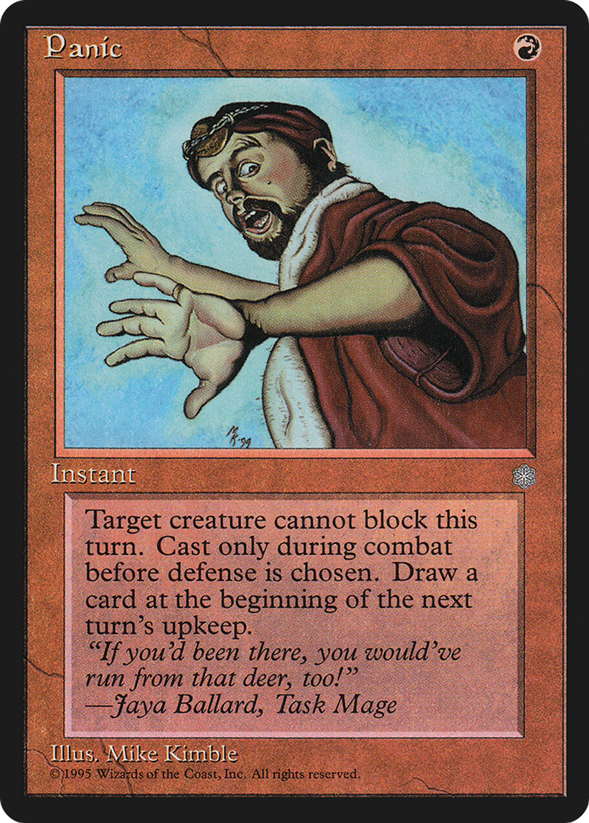Panic — Ice Age — Magic: The Gathering