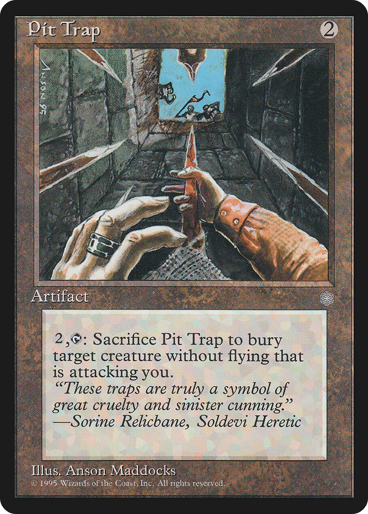 Pit Trap — Ice Age — Magic: The Gathering