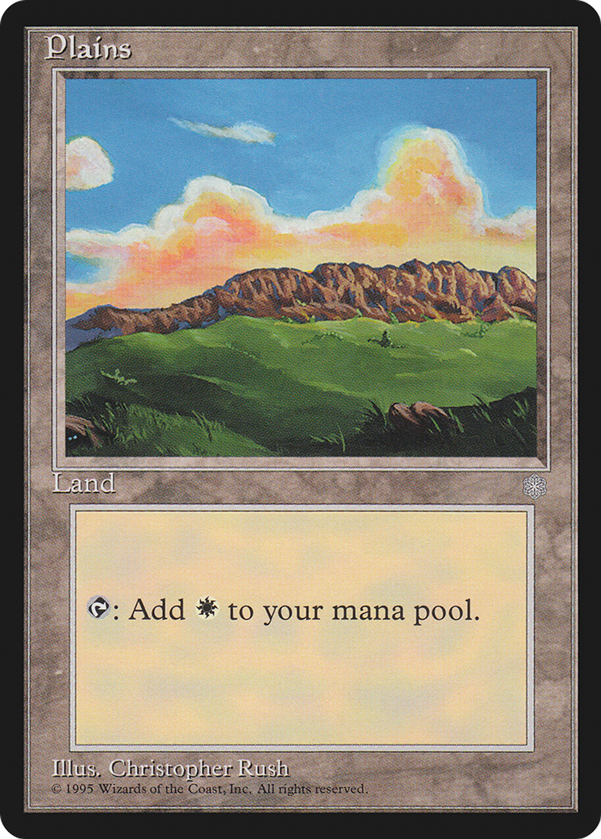 Plaine — Ice Age — Magic: The Gathering