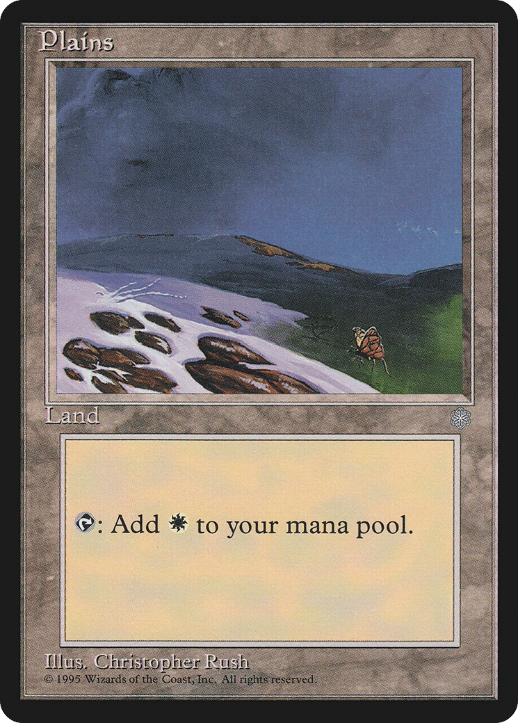 Plains — Ice Age — Magic: The Gathering