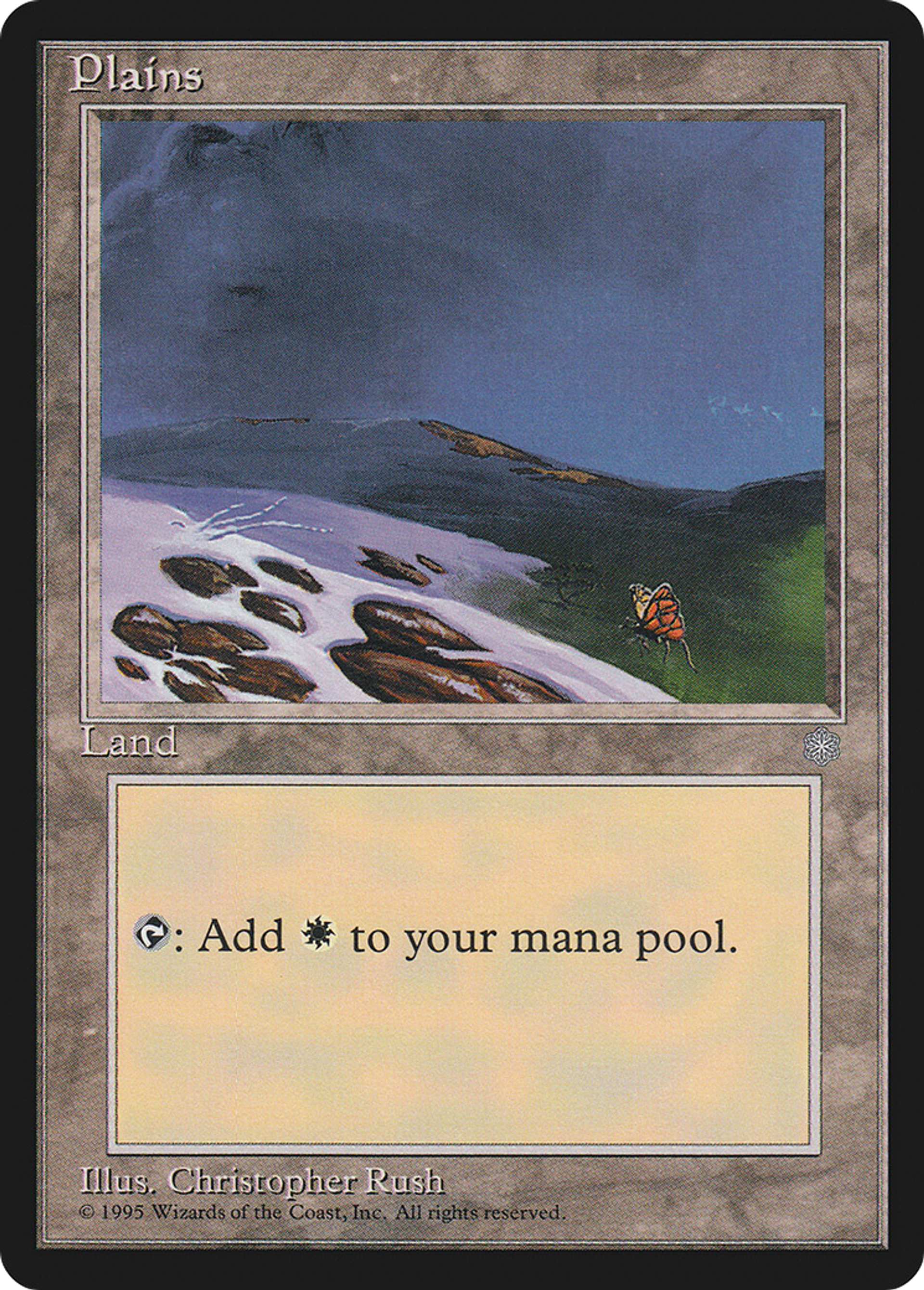 Plaine — Ice Age — Magic: The Gathering