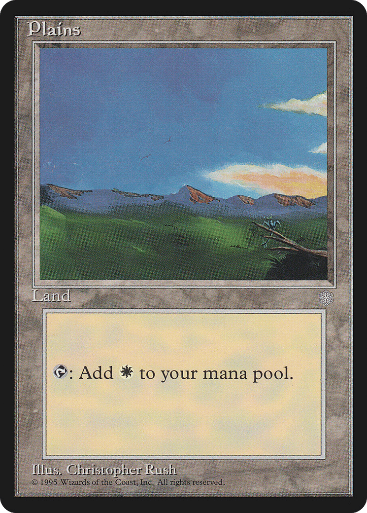 Plains — Ice Age — Magic: The Gathering