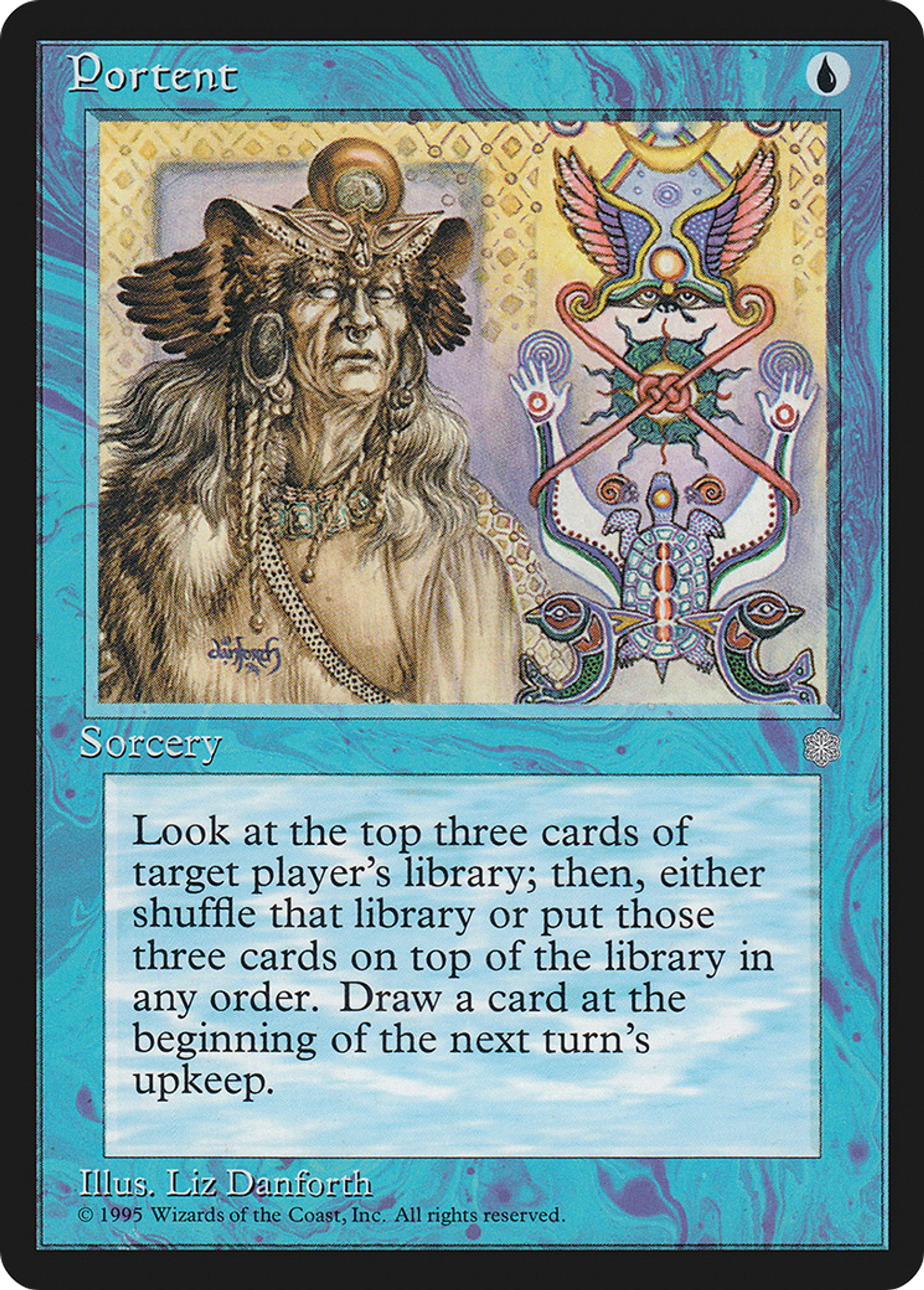 Portent — Ice Age — Magic: The Gathering