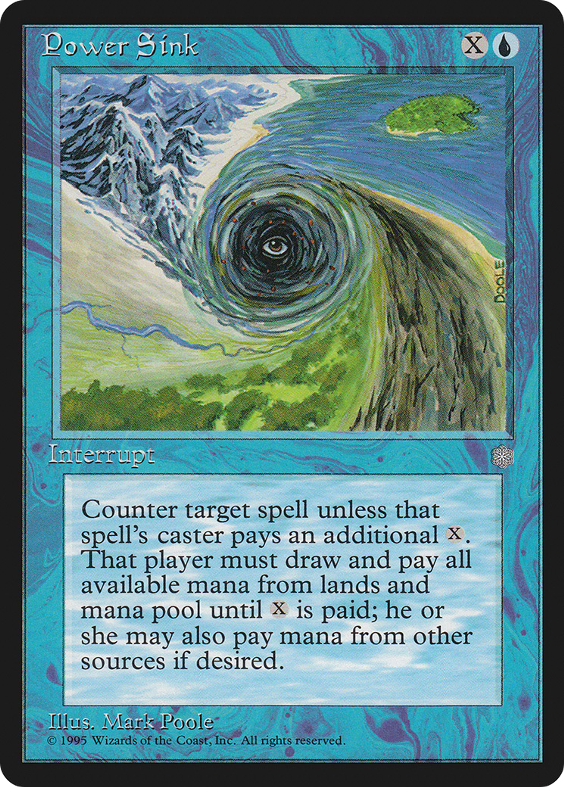 Power Sink — Ice Age — Magic: The Gathering