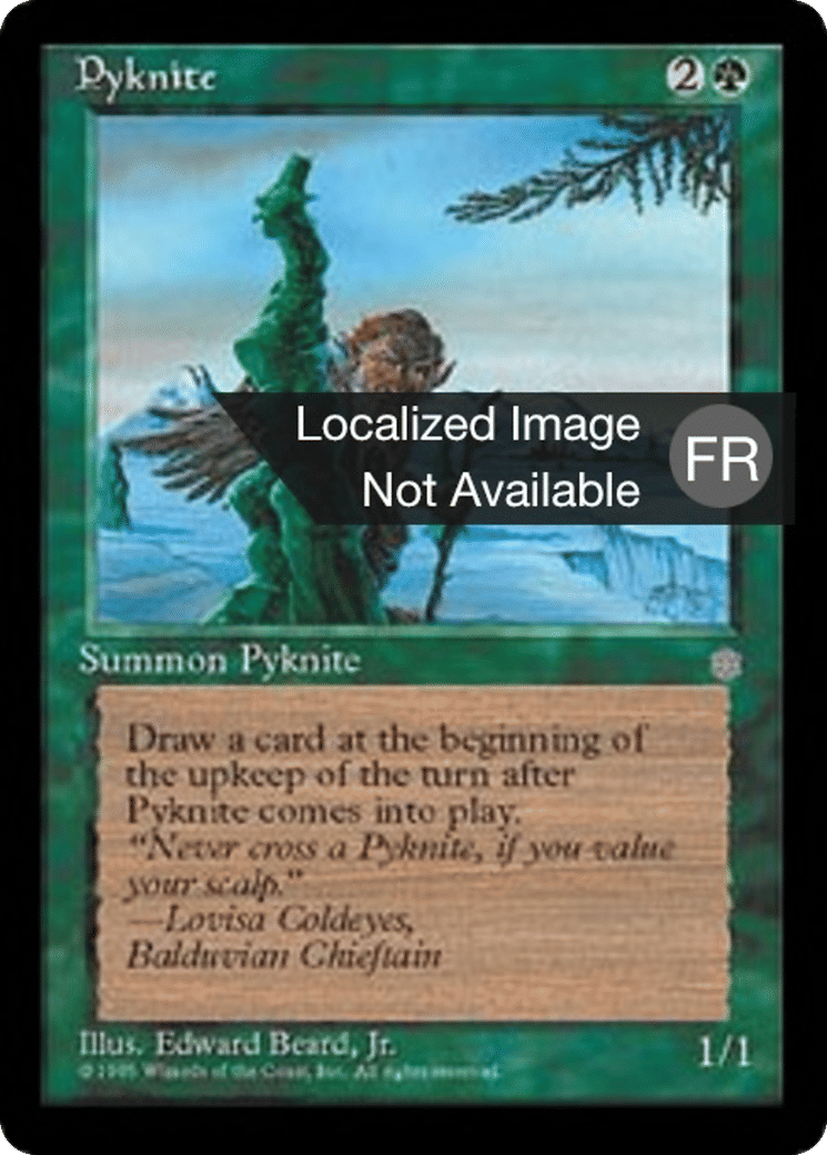 Pyknite — Ice Age — Magic: The Gathering