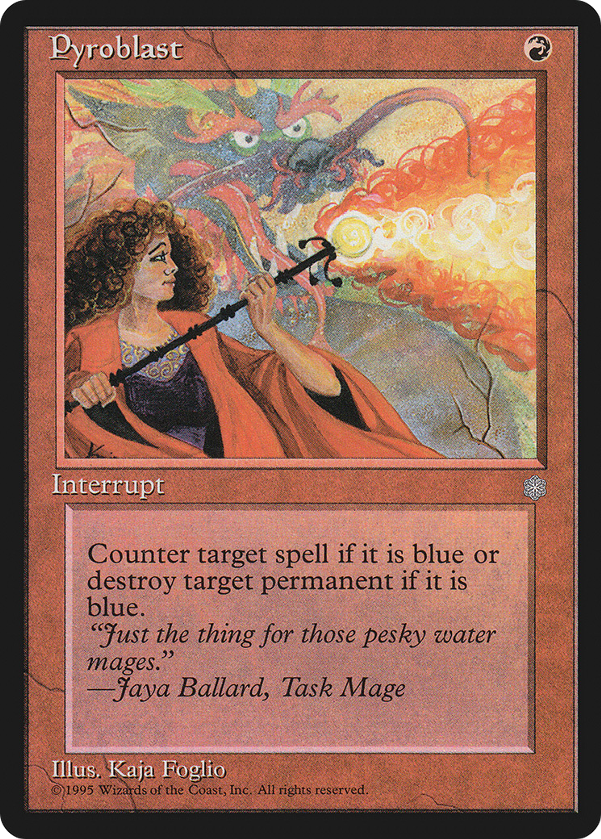 Pyroblast — Ice Age — Magic: The Gathering