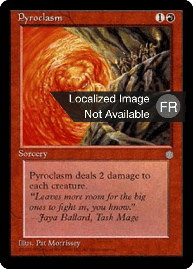Pyroclasme — Ice Age — Magic: The Gathering