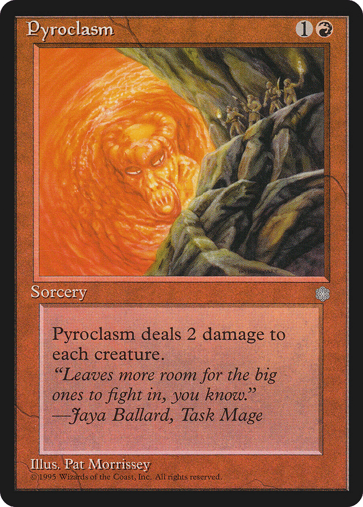 Pyroclasm — Ice Age — Magic: The Gathering