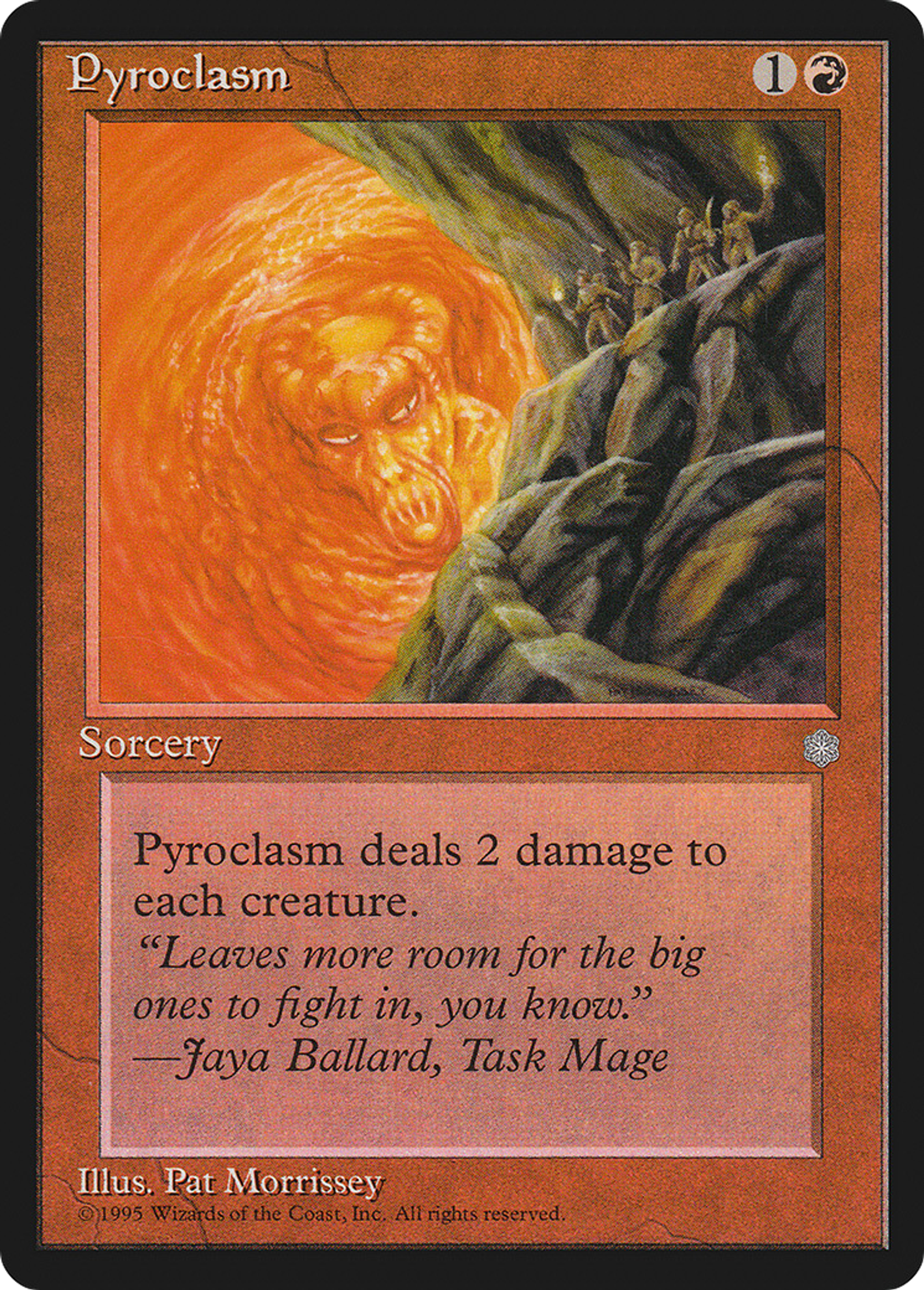 Pyroclasme — Ice Age — Magic: The Gathering