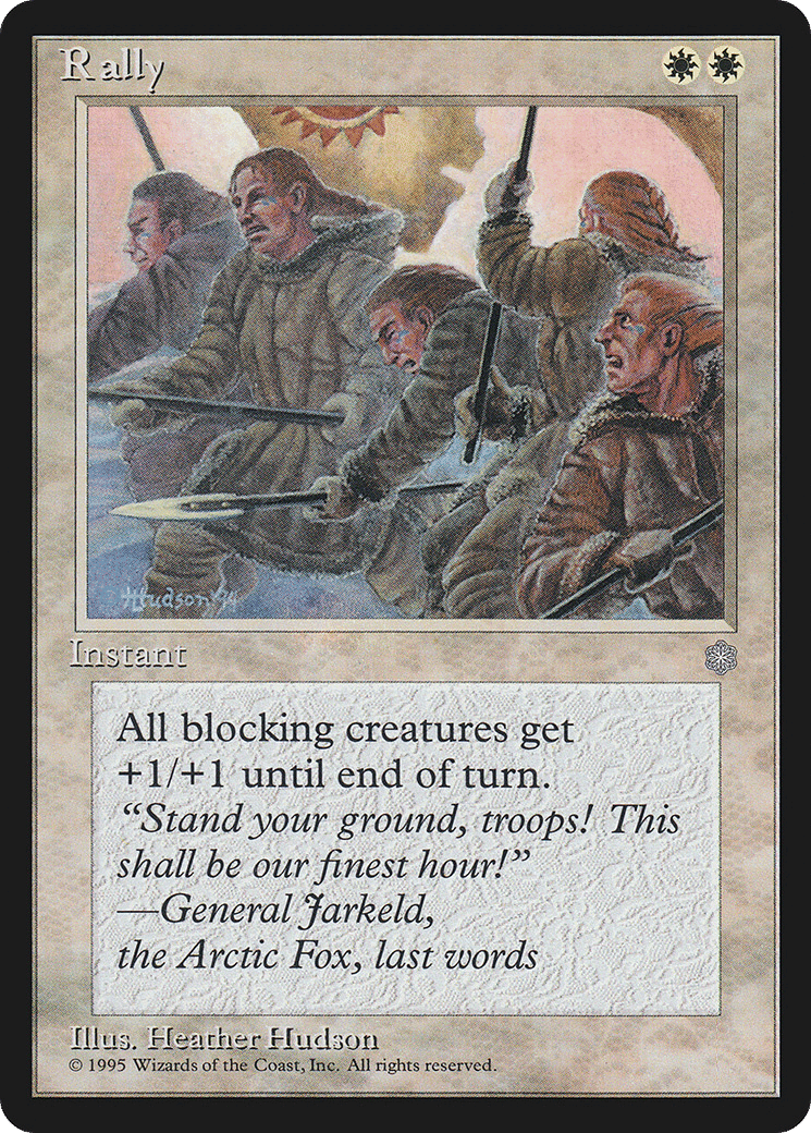 Rally — Ice Age — Magic: The Gathering