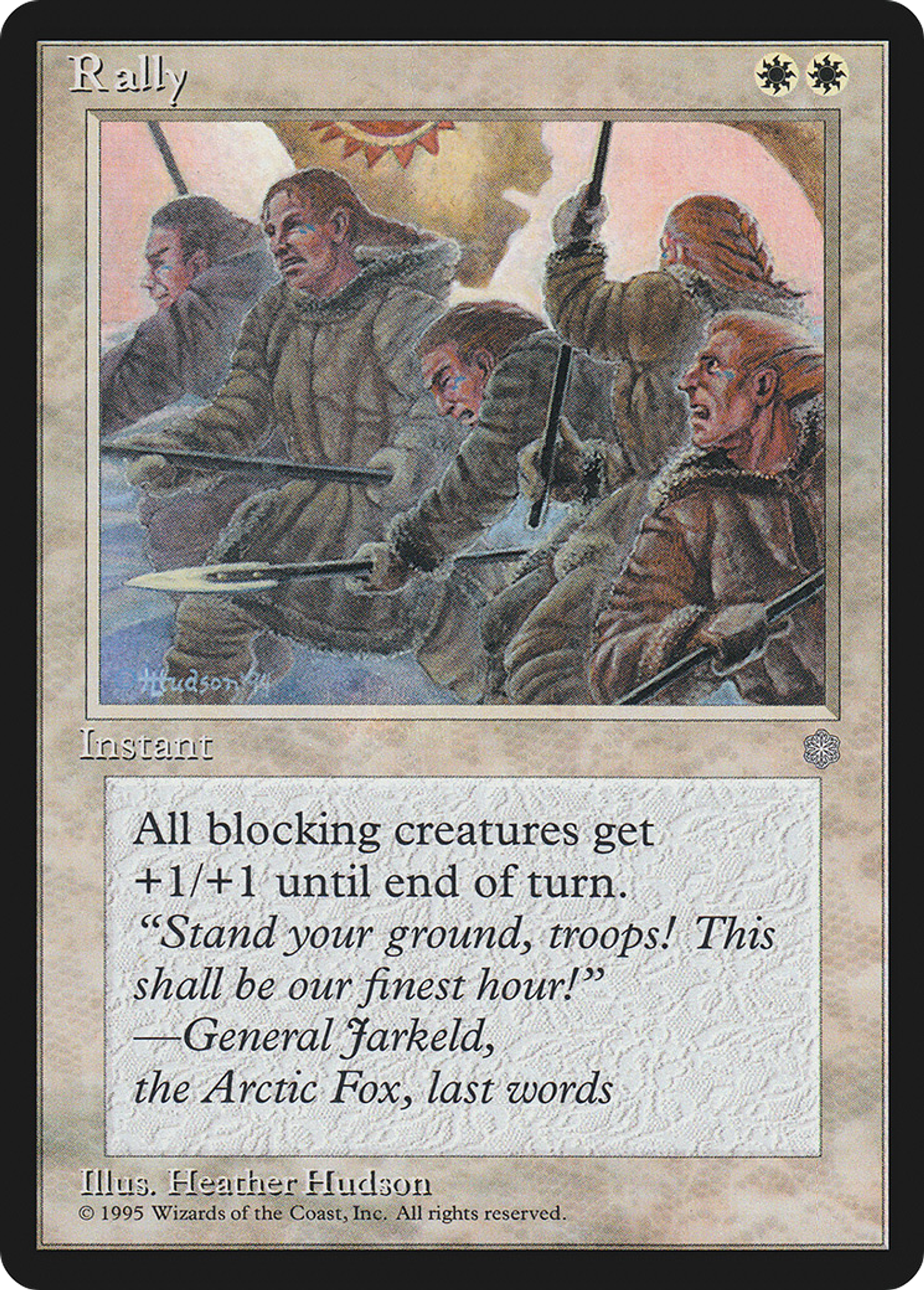 Rally — Ice Age — Magic: The Gathering