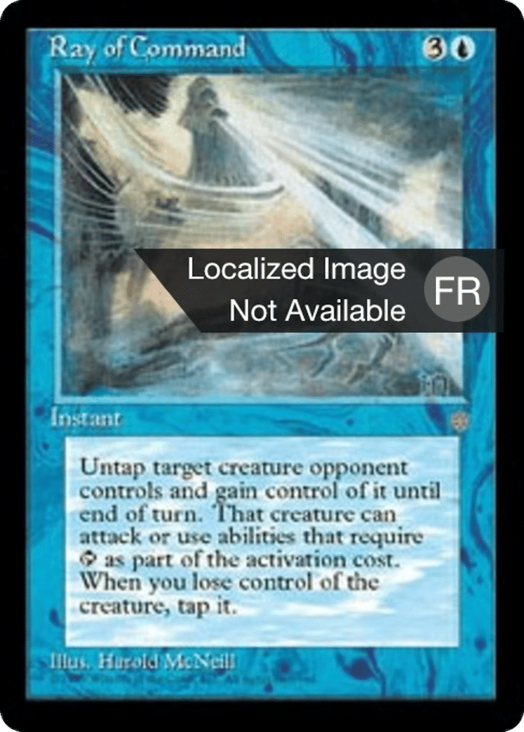 Rayon de commandement — Ice Age — Magic: The Gathering