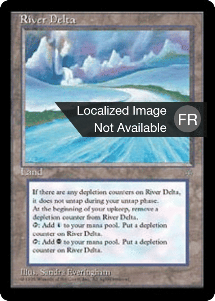 Delta du fleuve — Ice Age — Magic: The Gathering