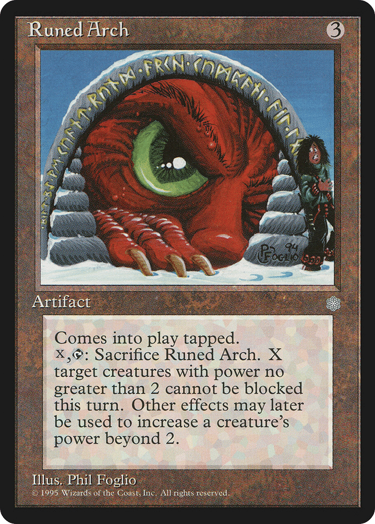 Runed Arch — Ice Age — Magic: The Gathering
