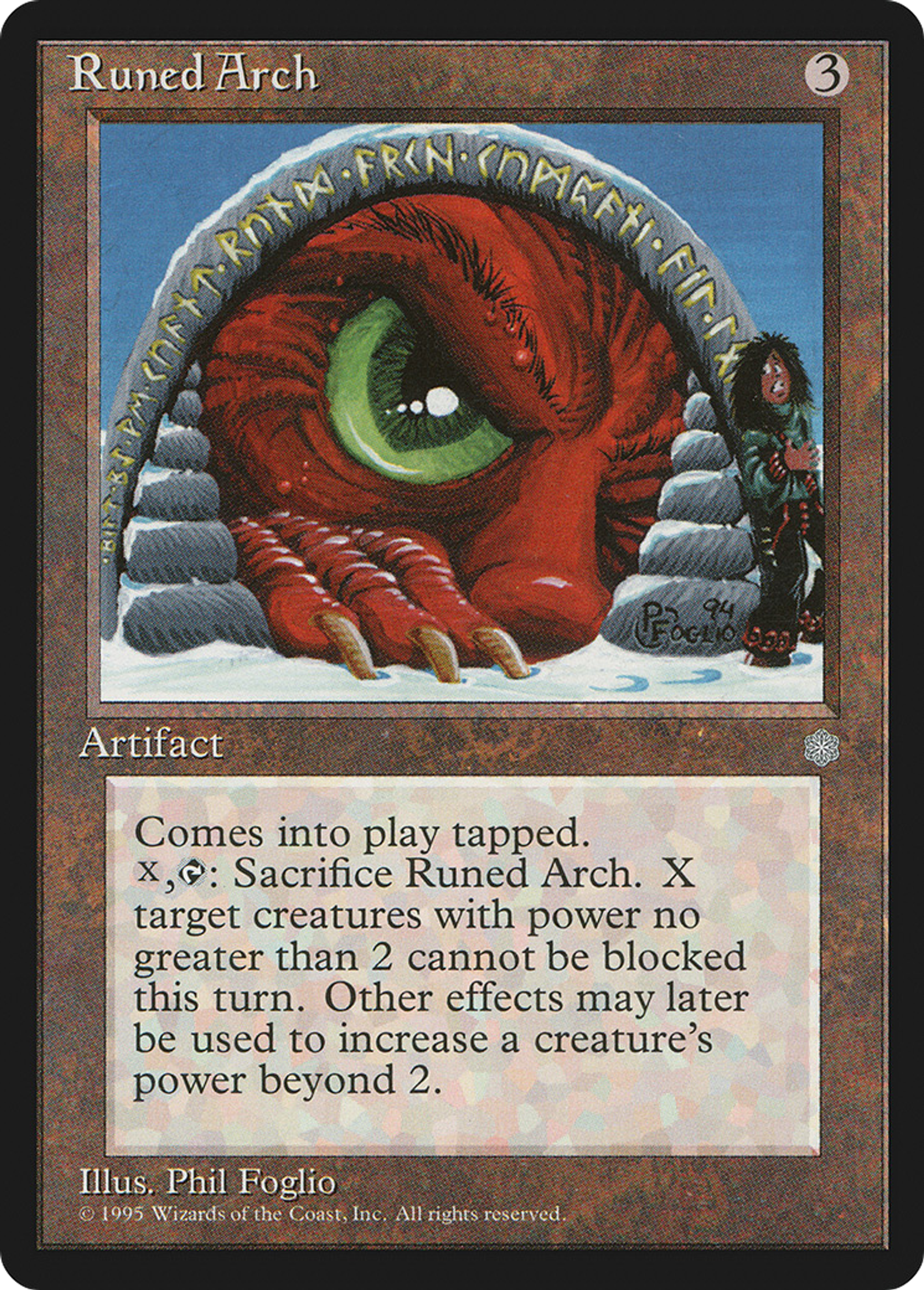 Voûte runique — Ice Age — Magic: The Gathering