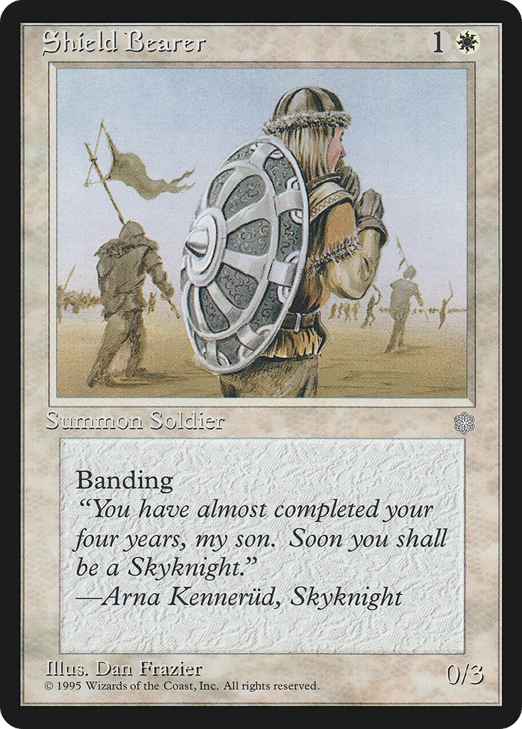 Shield Bearer — Ice Age — Magic: The Gathering
