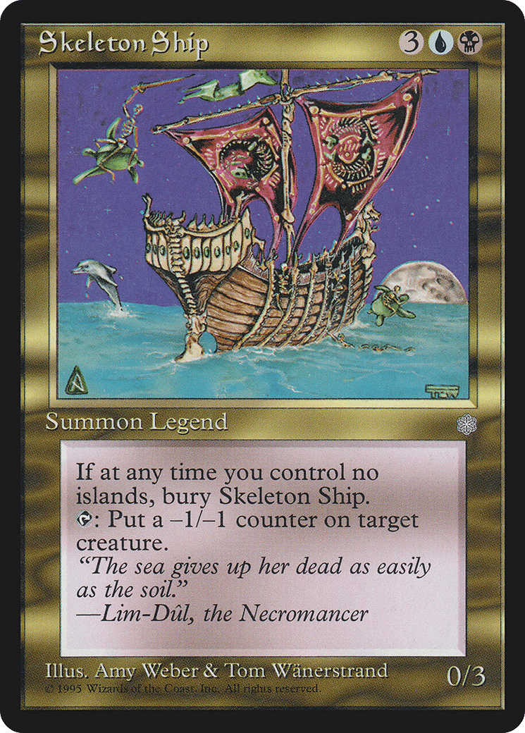 Skeleton Ship — Ice Age — Magic: The Gathering
