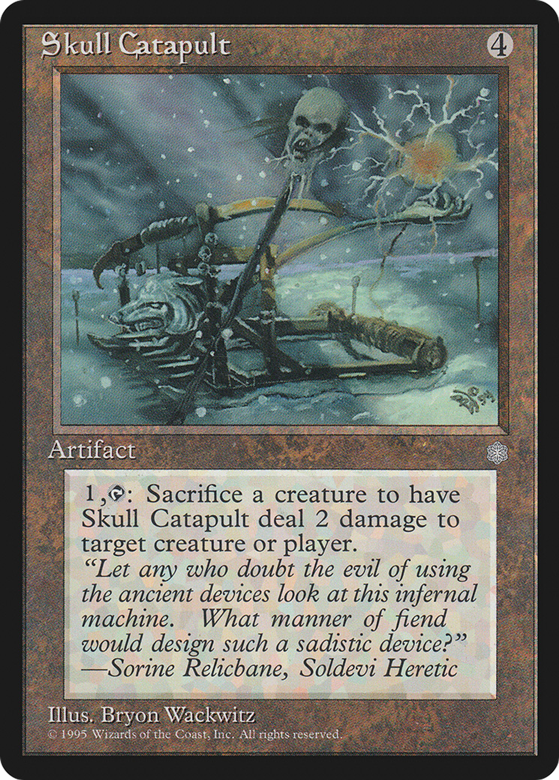 Catapulte des crânes — Ice Age — Magic: The Gathering