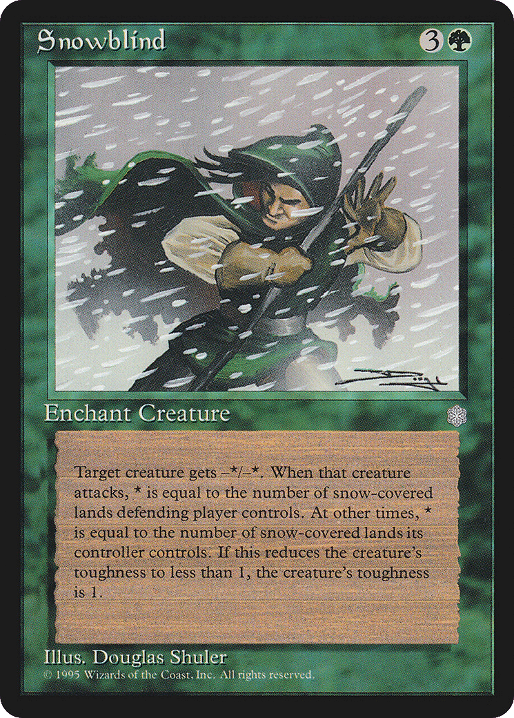 Snowblind — Ice Age — Magic: The Gathering