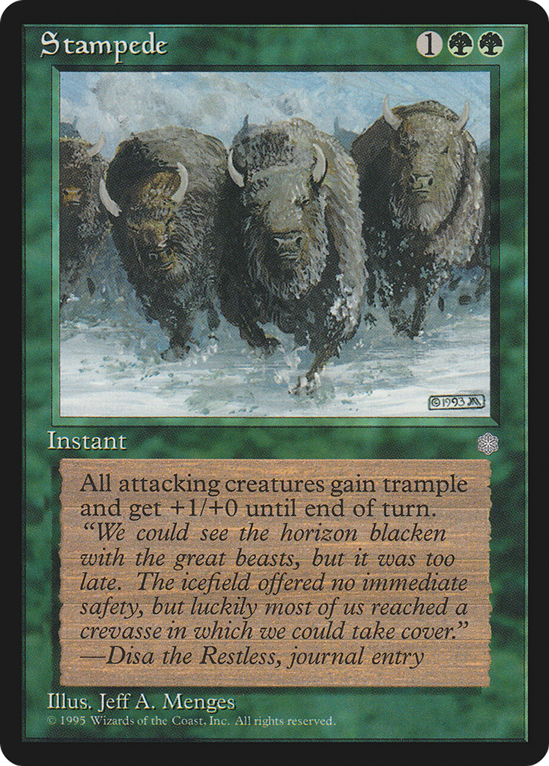 Stampede — Ice Age — Magic: The Gathering