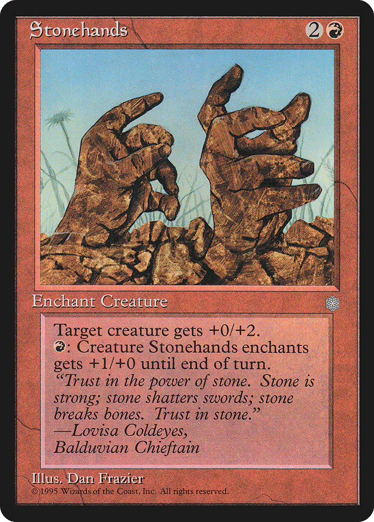 Stonehands — Ice Age — Magic: The Gathering