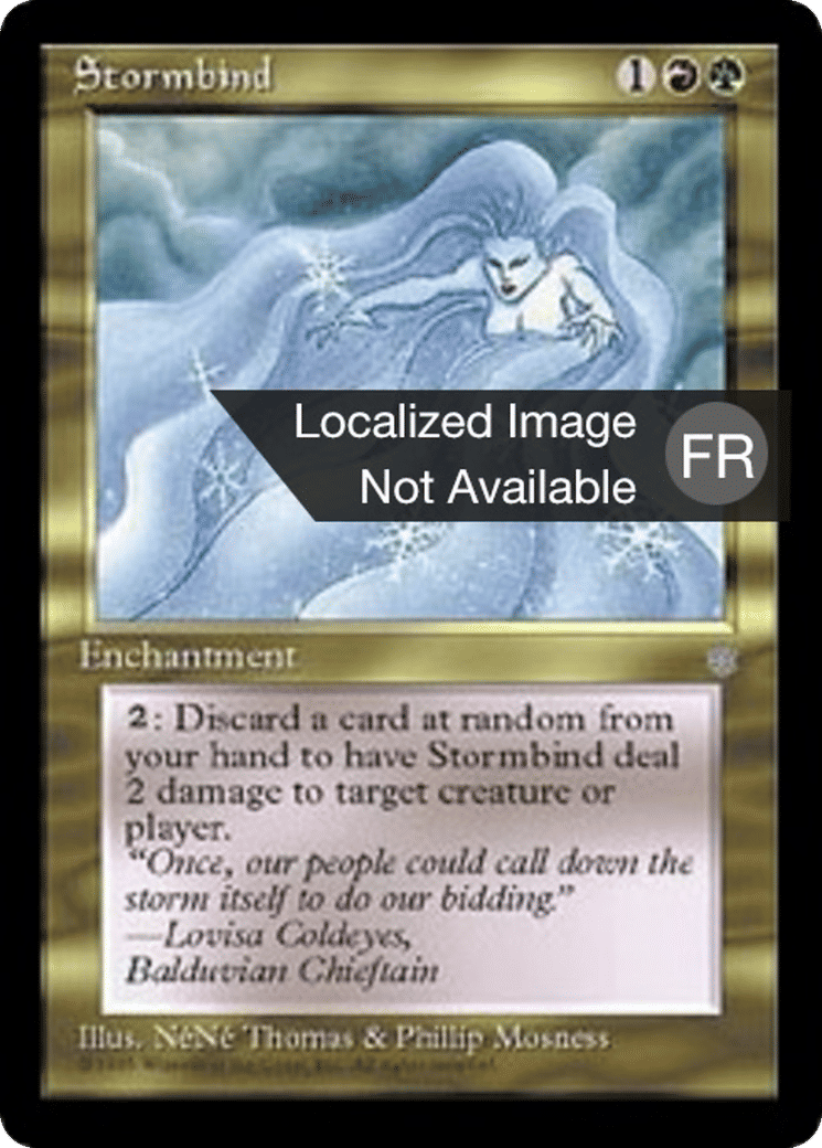Tourmenteuse — Ice Age — Magic: The Gathering