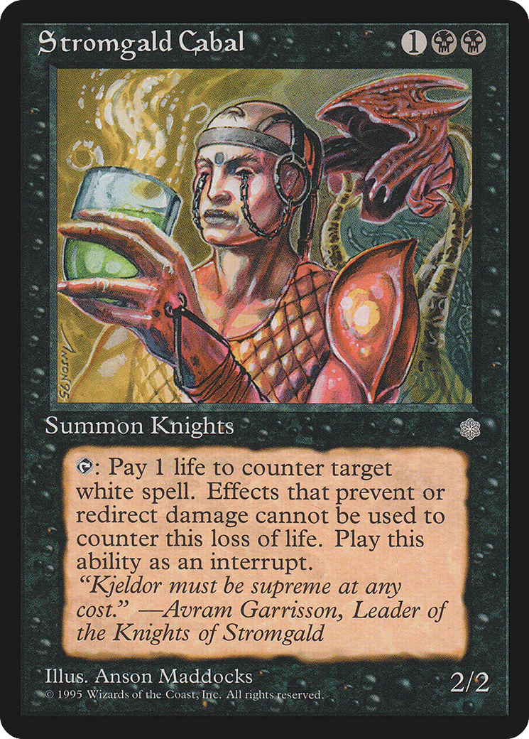 Stromgald Cabal — Ice Age — Magic: The Gathering