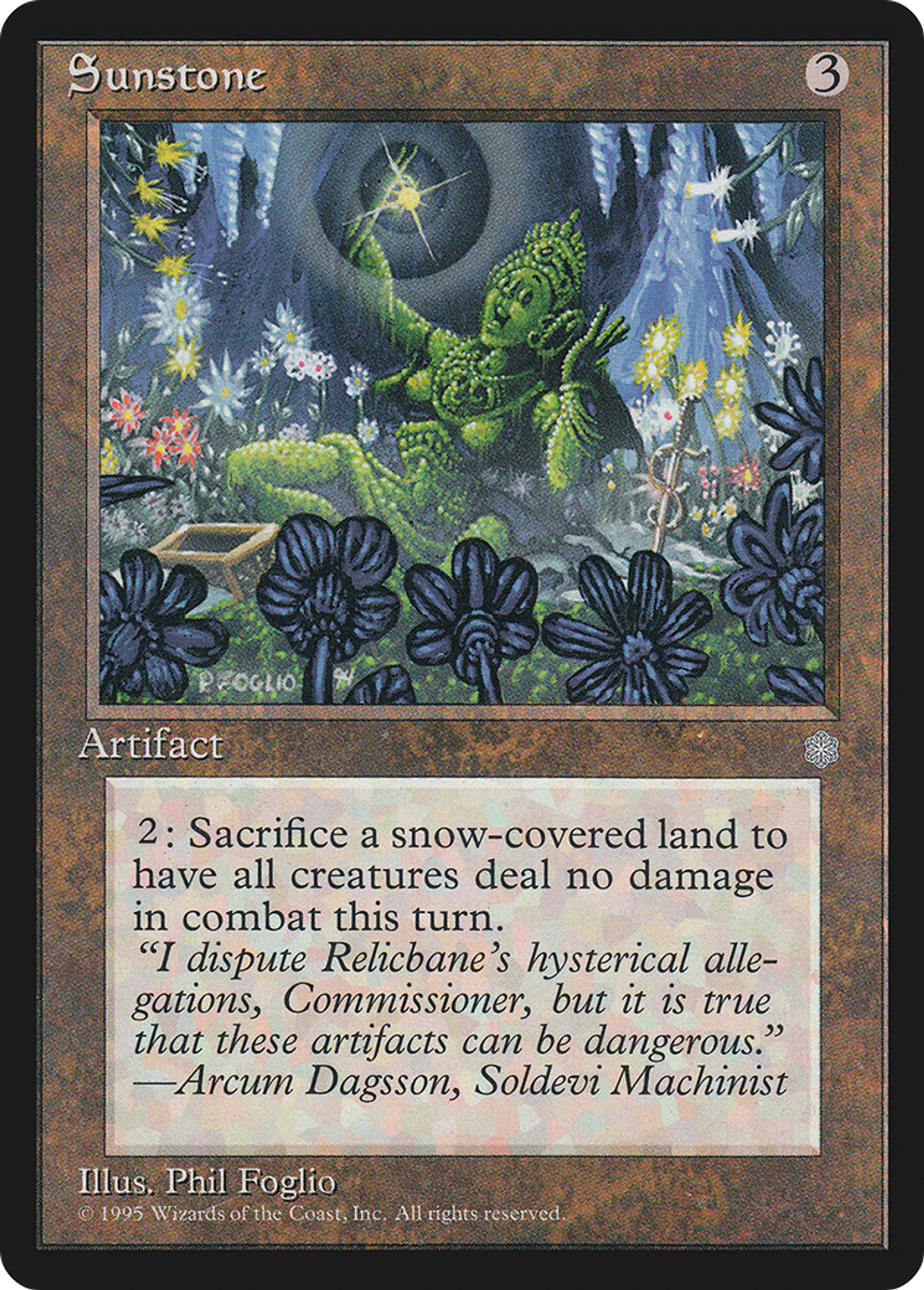 Pierre-soleil — Ice Age — Magic: The Gathering
