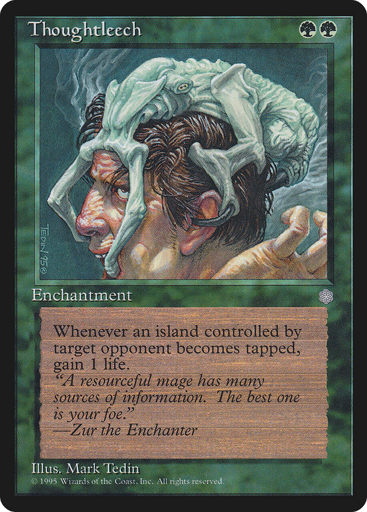 Thoughtleech — Ice Age — Magic: The Gathering