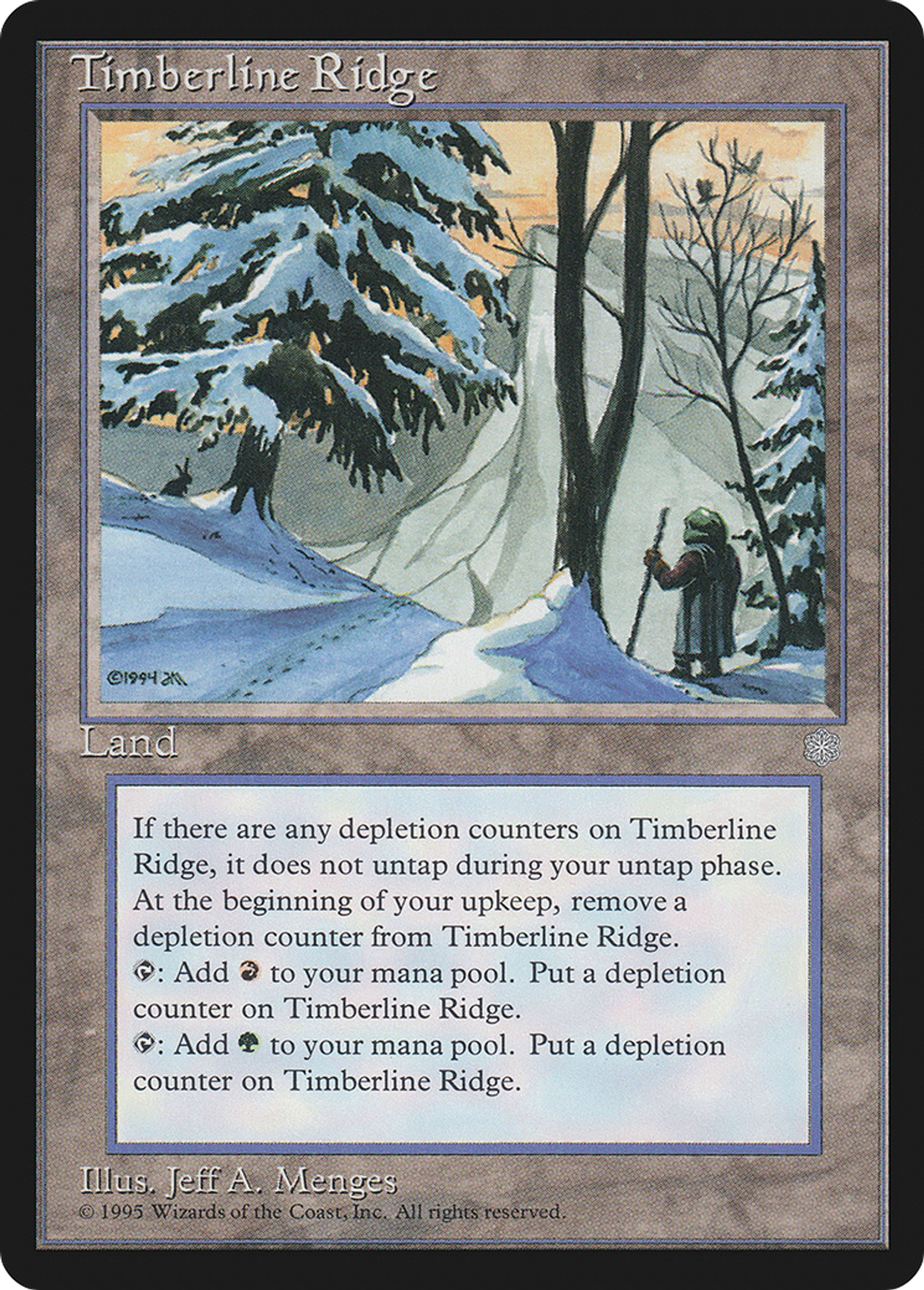 Contrefort forestier — Ice Age — Magic: The Gathering