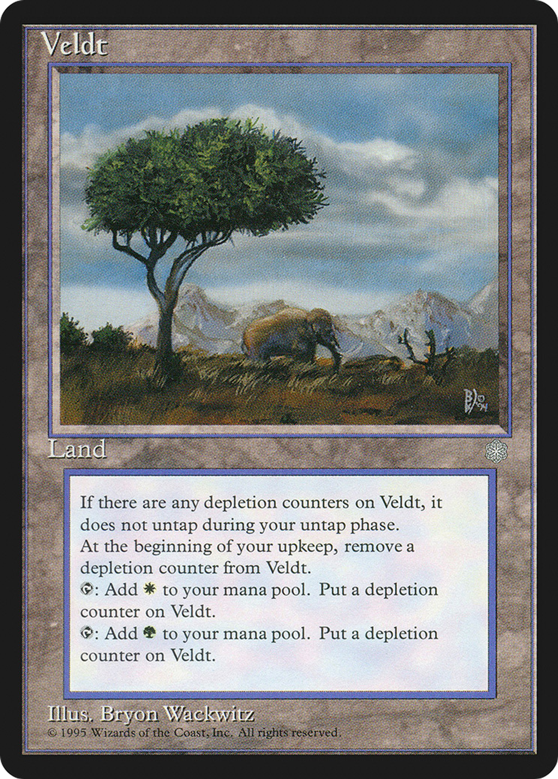Veldt — Ice Age — Magic: The Gathering