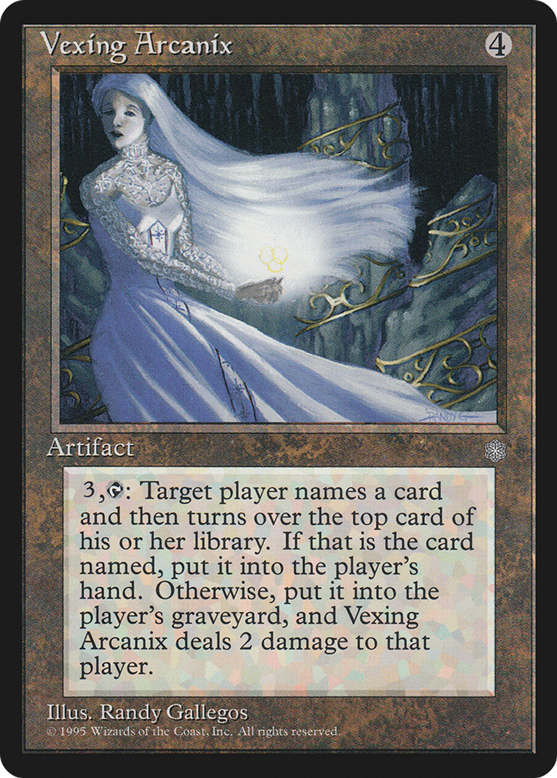 Arcanologue vexatoire — Ice Age — Magic: The Gathering