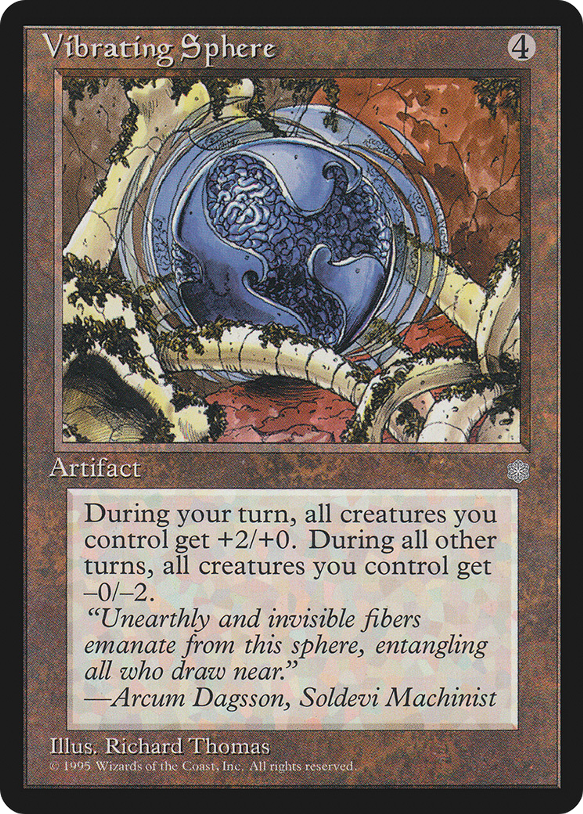 Sphère vibrante — Ice Age — Magic: The Gathering