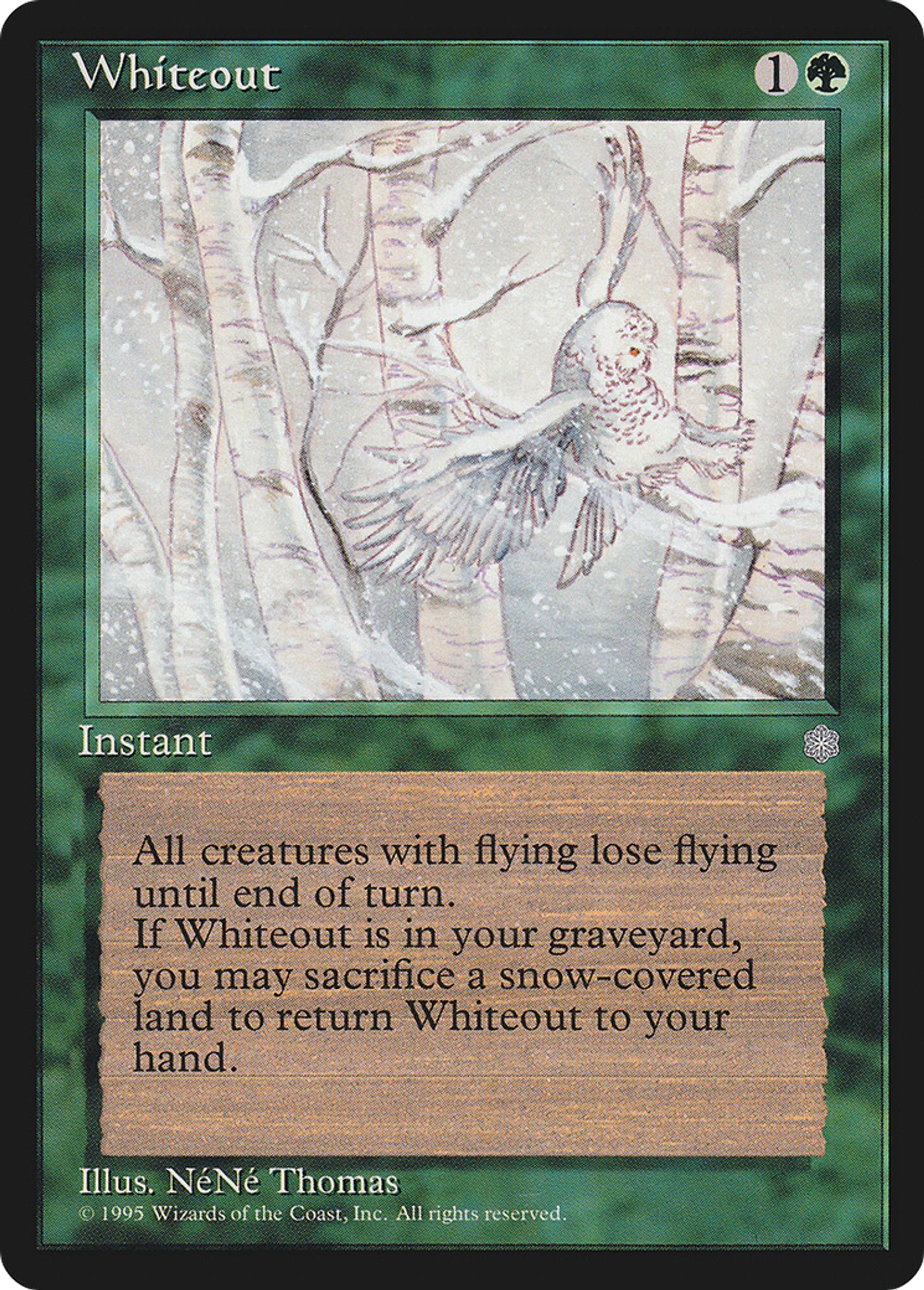 Whiteout — Ice Age — Magic: The Gathering