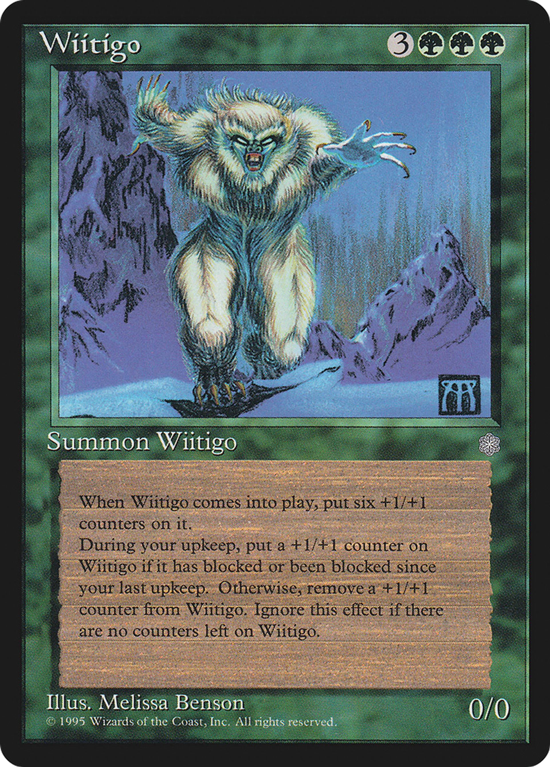 Wytigo — Ice Age — Magic: The Gathering