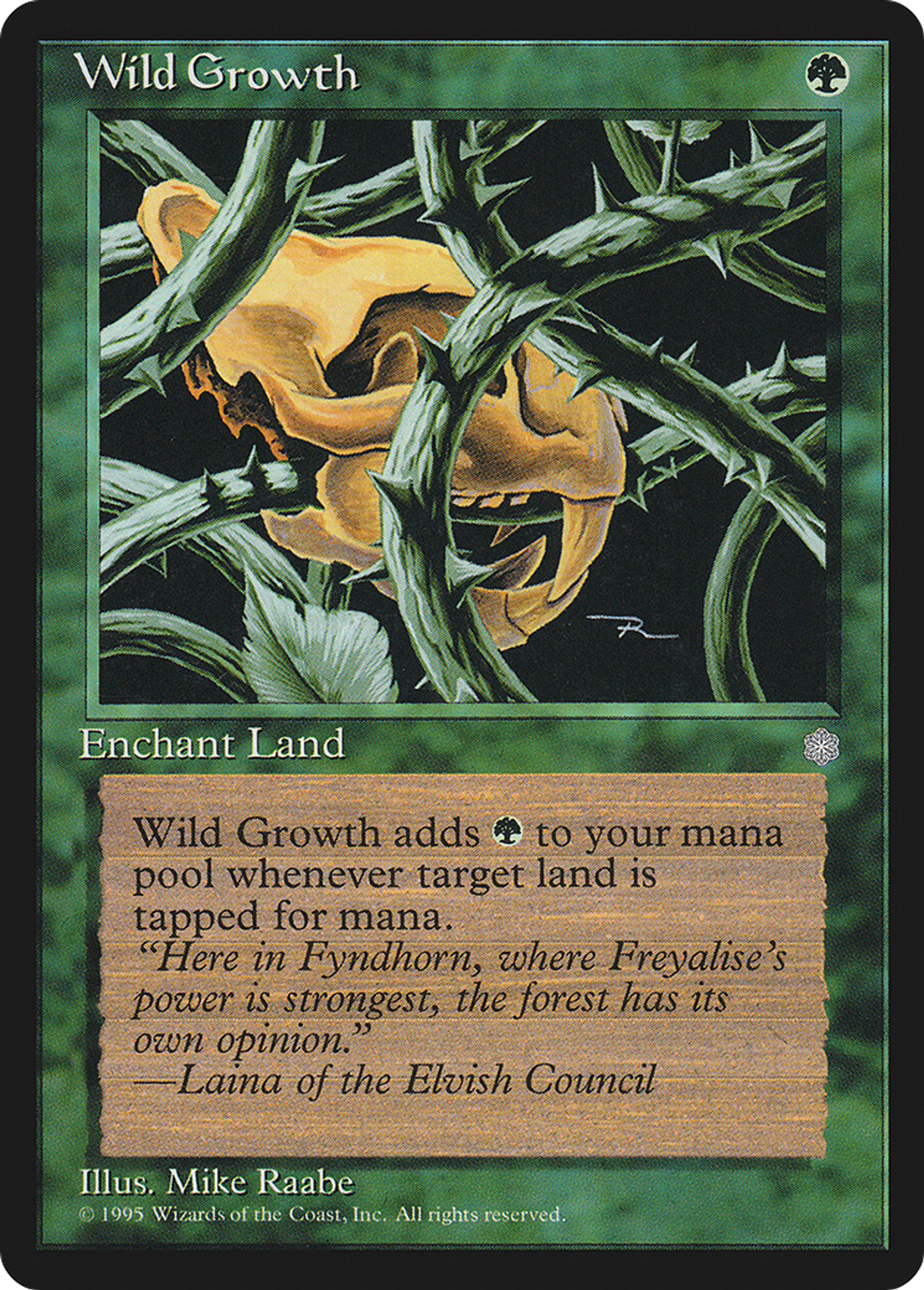 Wild Growth — Ice Age — Magic: The Gathering