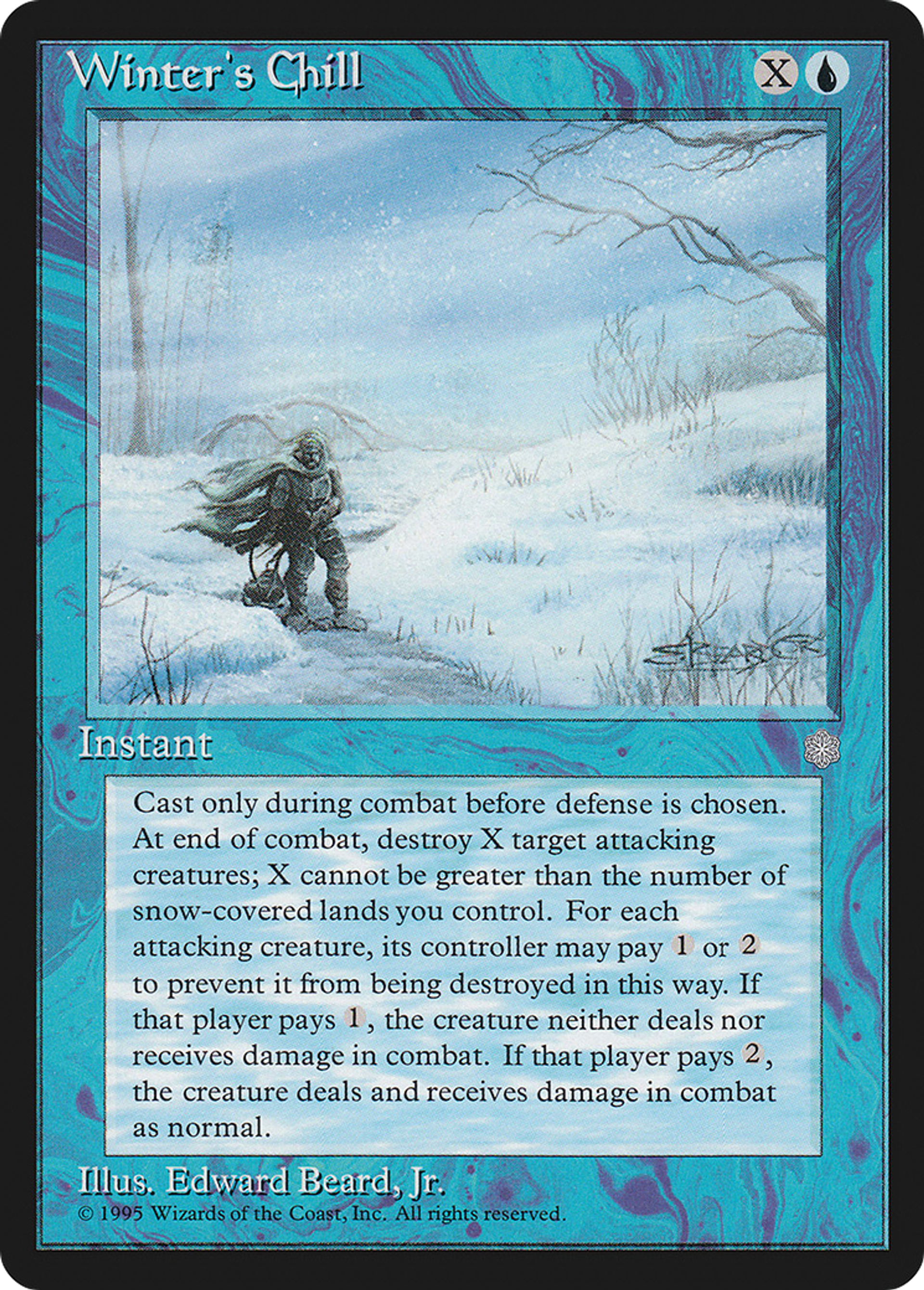 Winter's Chill — Ice Age — Magic: The Gathering